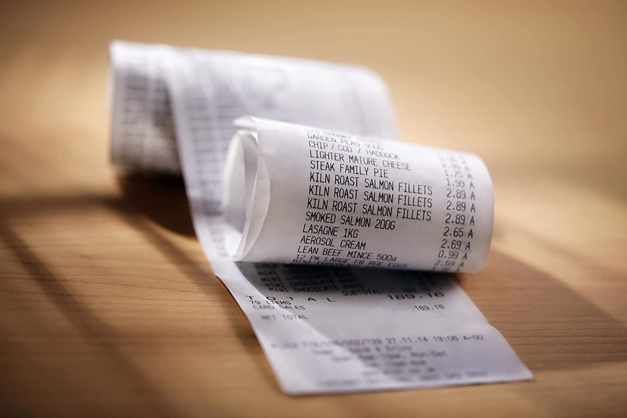 Receipts