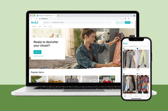 Vinted clothes resale