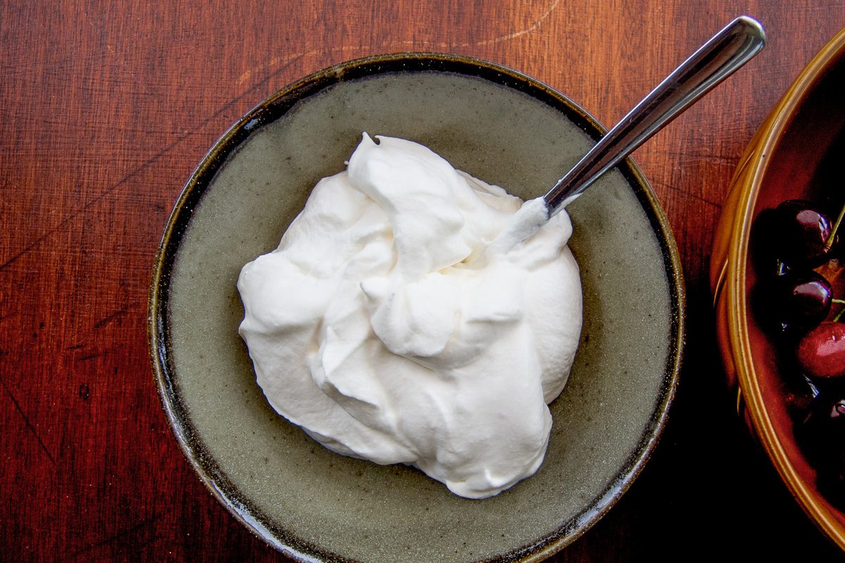 whipped cream