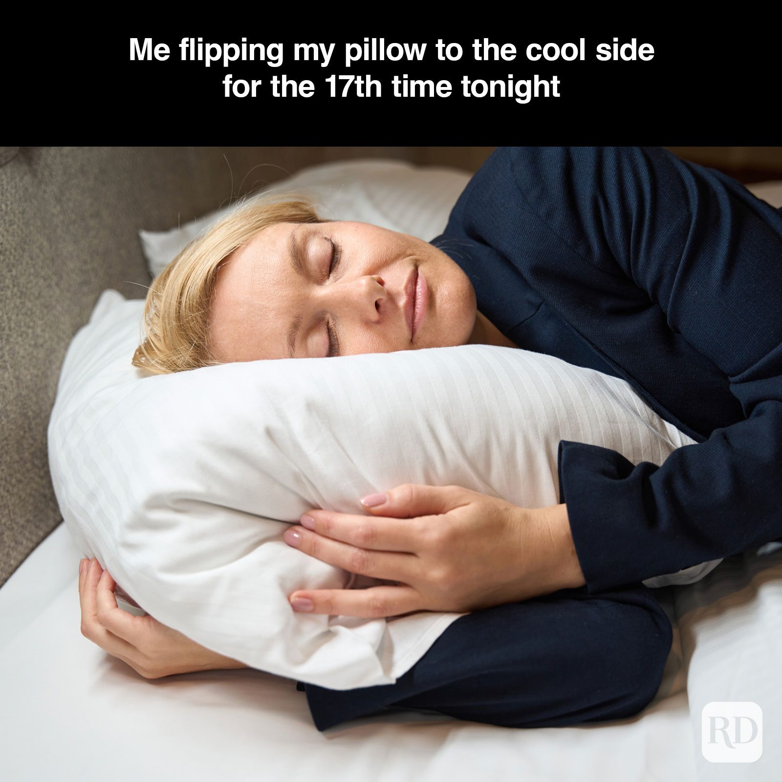 A meme about - The Perfect Pillow Pursuit