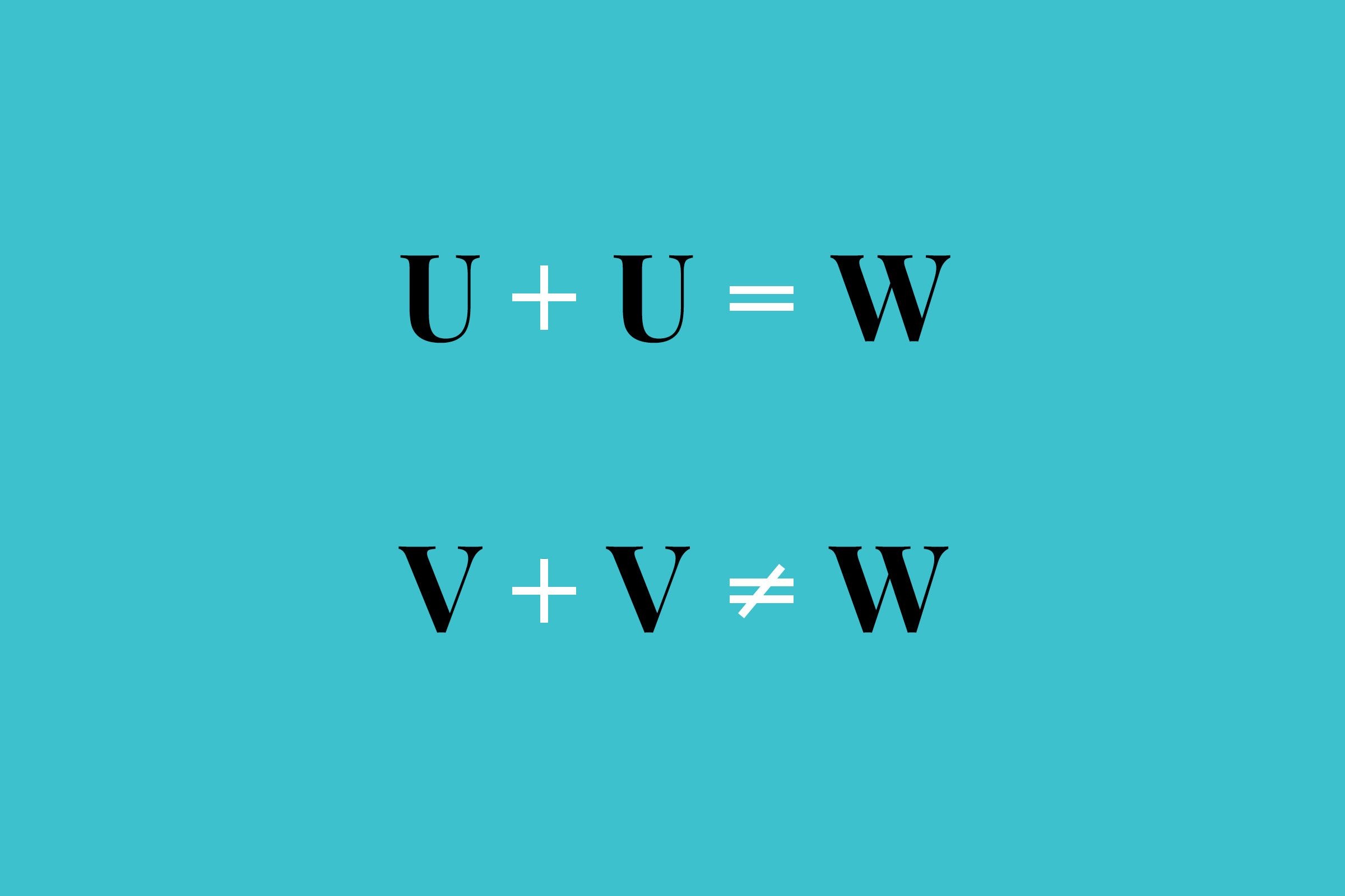 This Is Why “W” Is Pronounced Double U and Not Double V