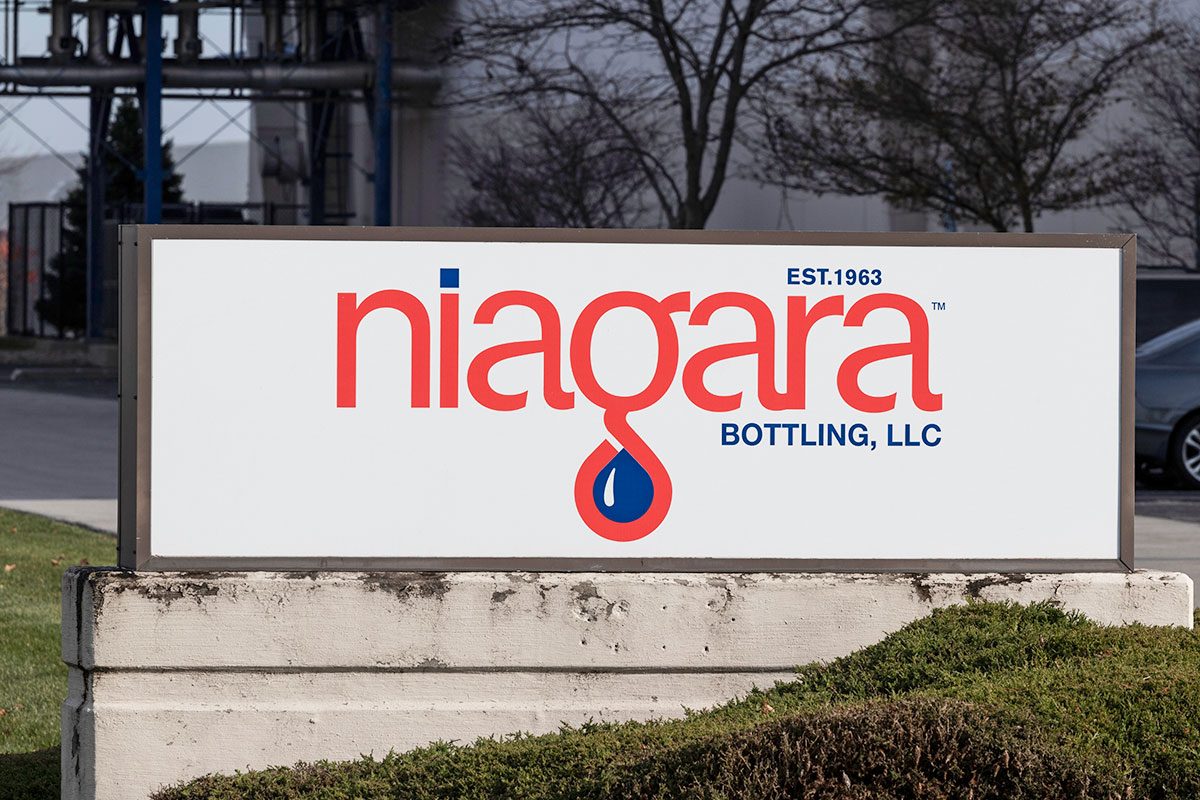 Niagara Water bottling plant